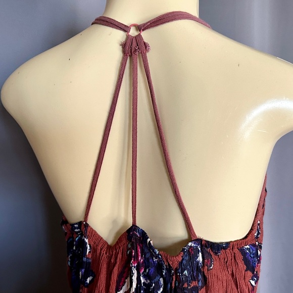 BAND OF GYPSIES Floral Print Maxi Dress. - Picture 5 of 8